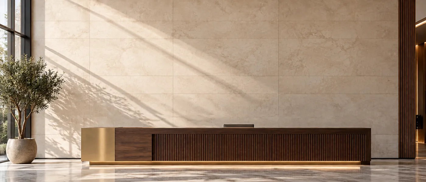 Reception · Company Journey: before installation
